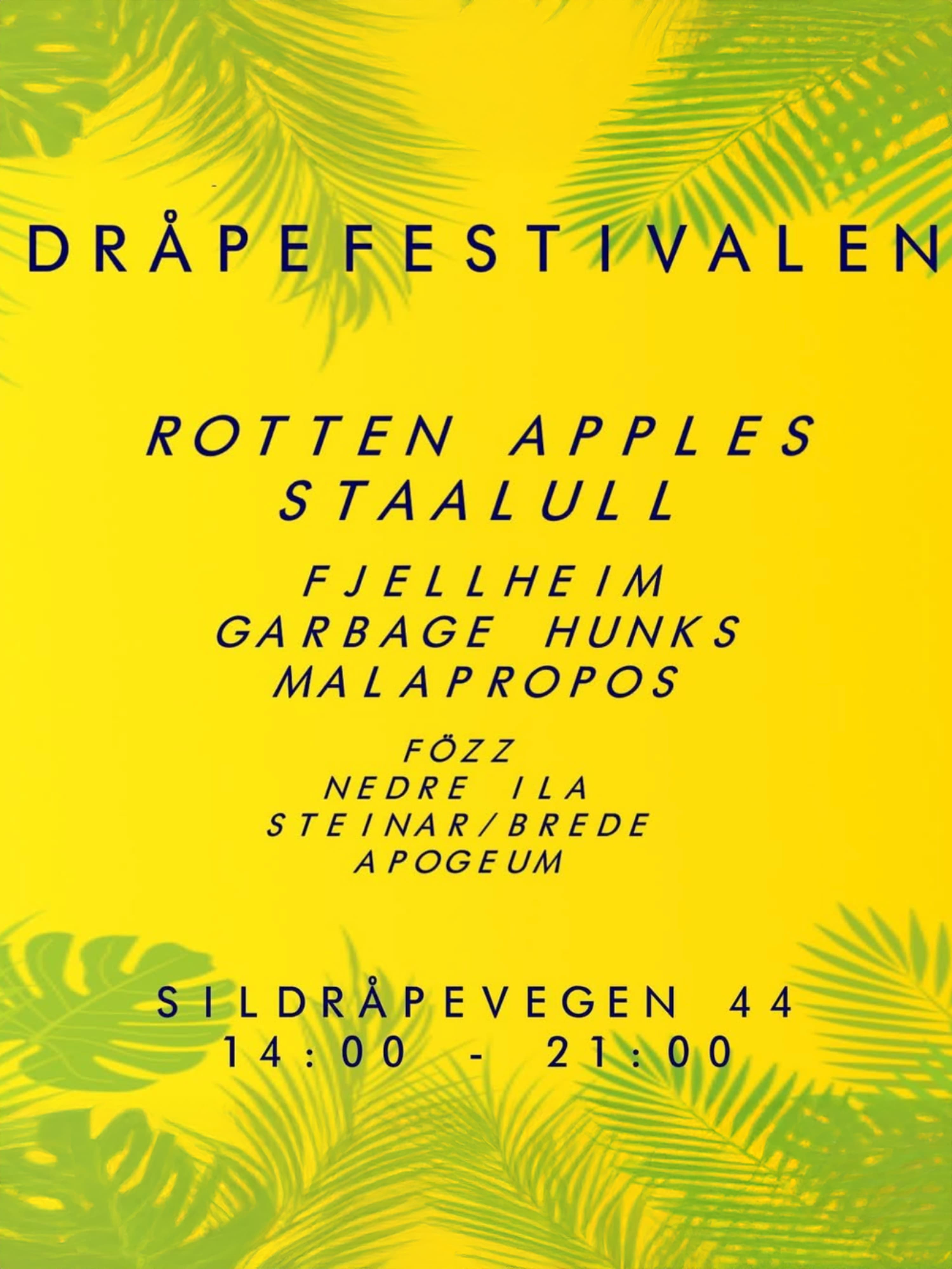 Dråpefestivalen 2019