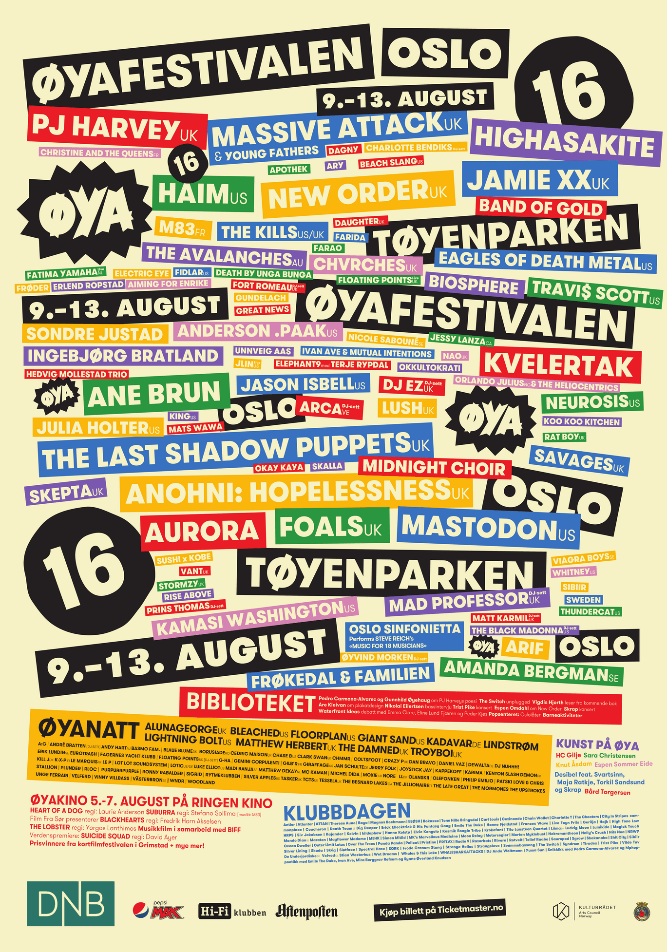 Øya 2016