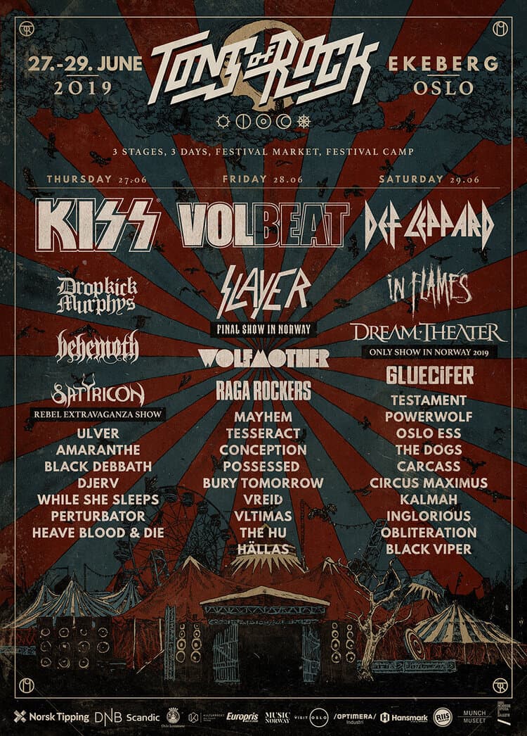 Tons of Rock 2019