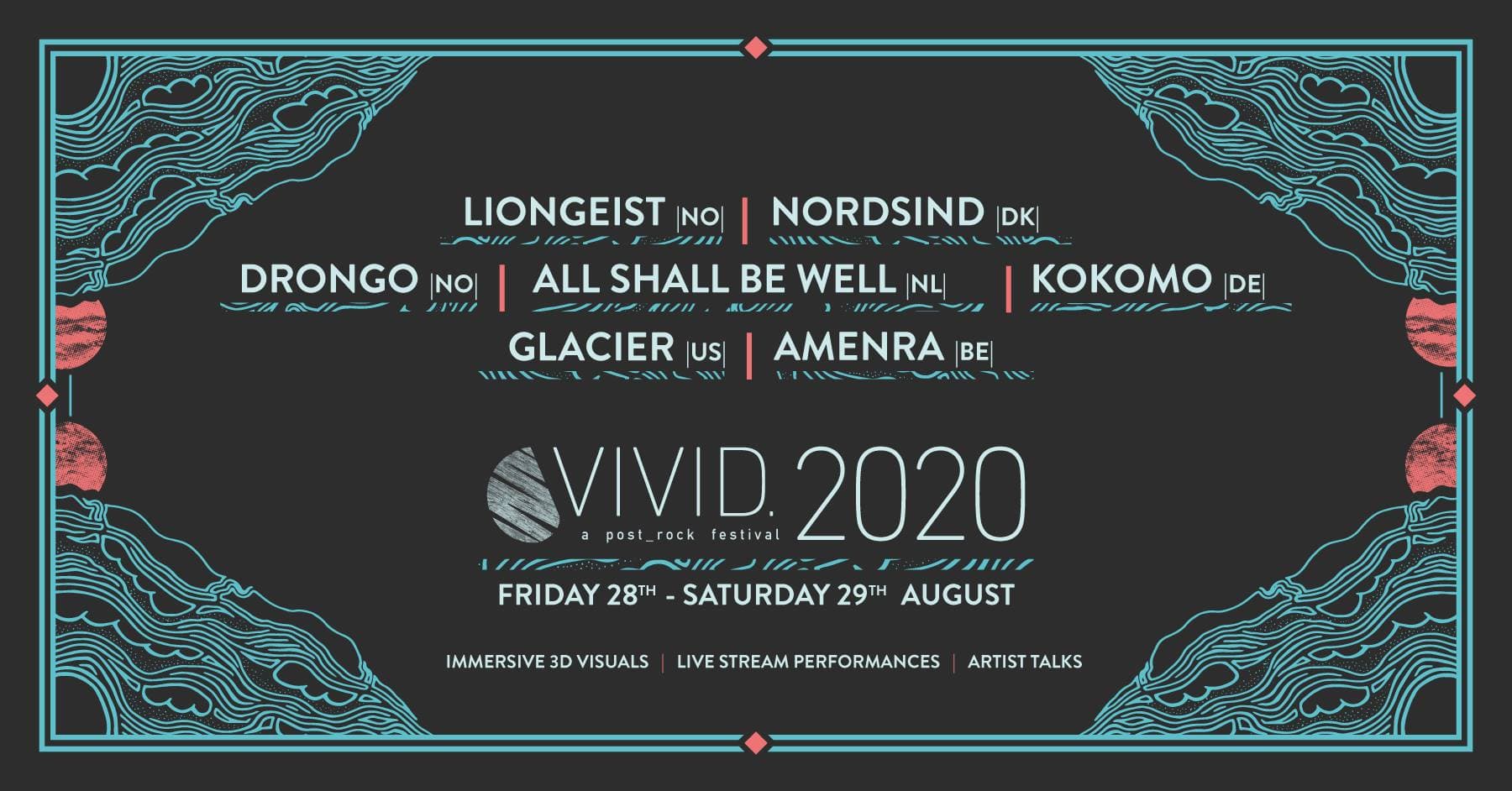 Vivid festival poster